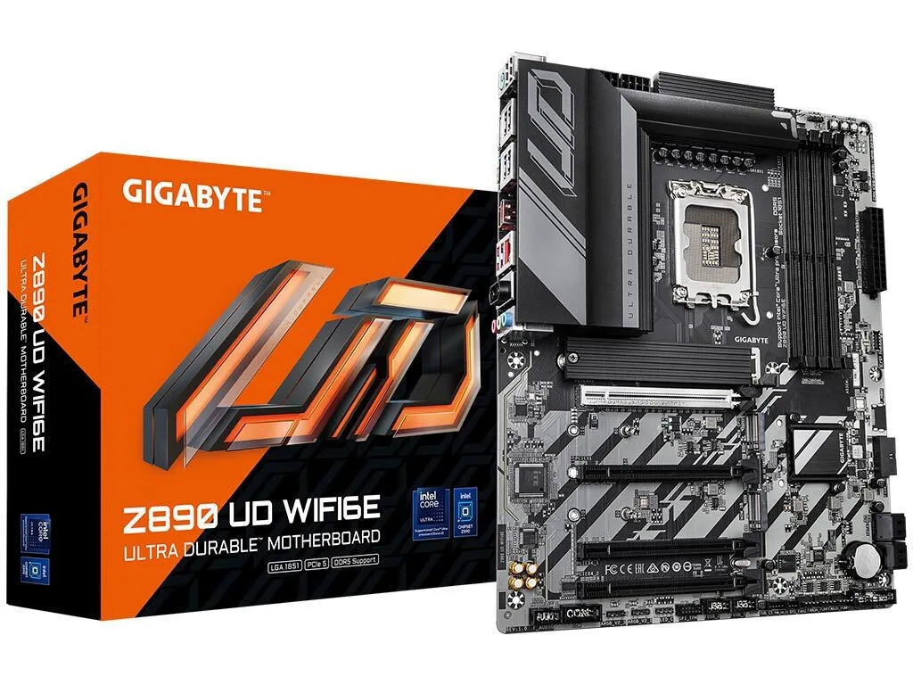 20241030145011_gigabyte_z890_ud_wifi_6e_motherboard_atx_me_intel_1851_socket Gigabyte Z890 UD WIFI 6E Motherboard ATX με Intel 1851 Socket - Image 1
