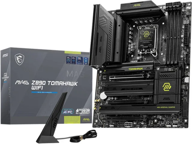 MSI MAG Z890 Tomahawk WiFi Motherboard ATX με Intel 1851 Socket 7E32-001R - Image 1