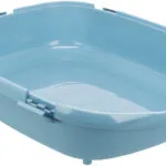Stefanplast Super Queen Τουαλέτα Γάτας Κλειστή με Φίλτρο Γαλάζια Μ71 x Π46.5 x Υ55cm 60054