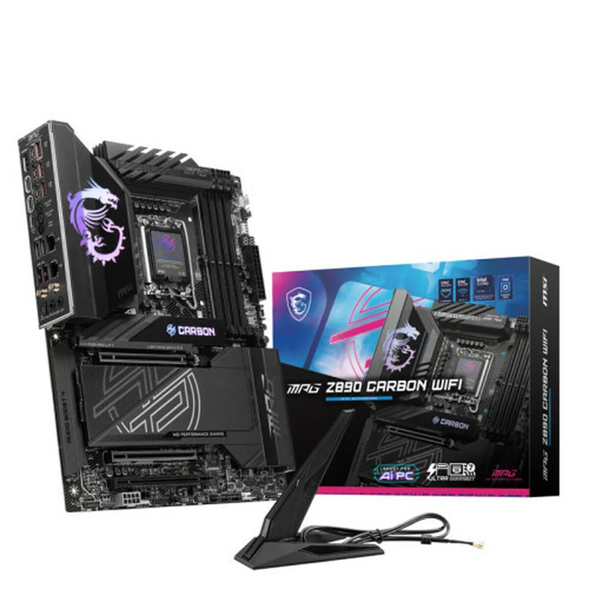 MSI MAG Z890 Carbon WiFi Motherboard ATX με Intel 1851 Socket 7E17-001R - Image 1