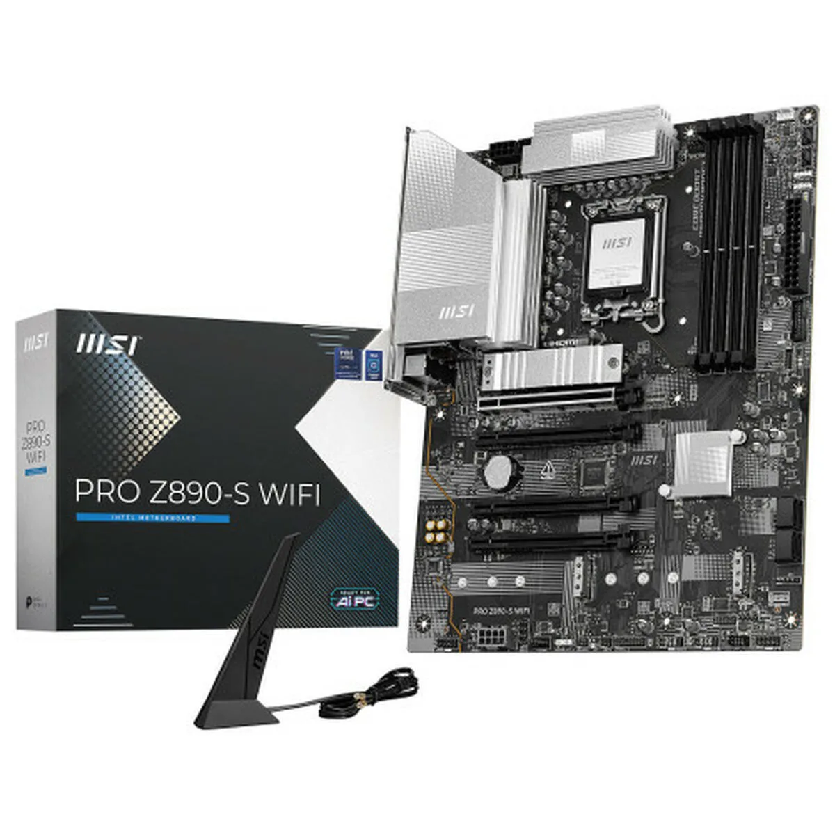MSI Pro Z890-S WIFI Motherboard ATX με Intel 1851 Socket 7E54-001R - Image 1