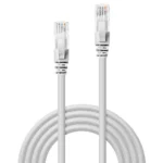 Lindy U/UTP Cat.6 Καλώδιο Δικτύου Ethernet 1m Λευκό 1τμχ 48092