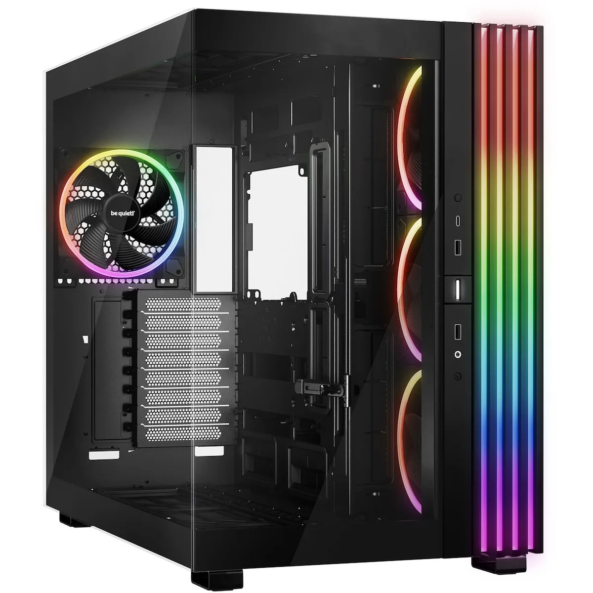 Be Quiet Light Base 900 FX Gaming Full Tower Κουτί Υπολογιστή με RGB Φωτισμό Μαύρο - Image 1