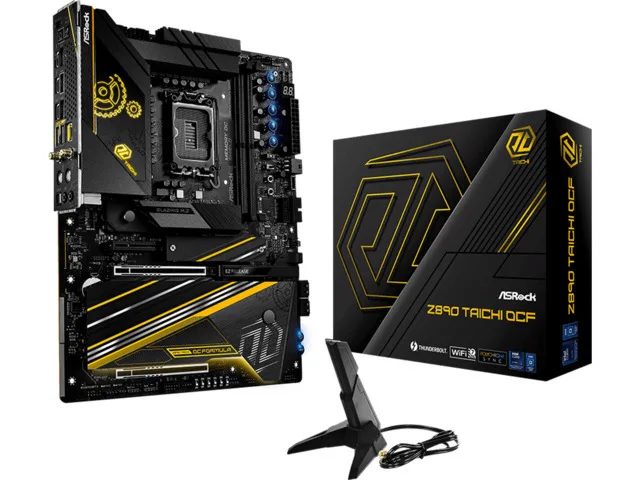 ASRock Z890 Taichi OCF Wi-Fi Motherboard ATX με Intel 1851 Socket 90-MXBPM0-A0UAYZ - Image 1