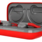 Canyon OnRun 11 Sport In-ear Bluetooth Handsfree Ακουστικά με Αντοχή στον Ιδρώτα και Θήκη Φόρτισης Κόκκινα