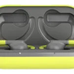 Canyon OnRun 11 Sport In-ear Bluetooth Handsfree Ακουστικά με Αντοχή στον Ιδρώτα και Θήκη Φόρτισης Πράσινα