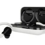 Canyon OnRun 11 Sport In-ear Bluetooth Handsfree Ακουστικά με Αντοχή στον Ιδρώτα και Θήκη Φόρτισης Λευκά