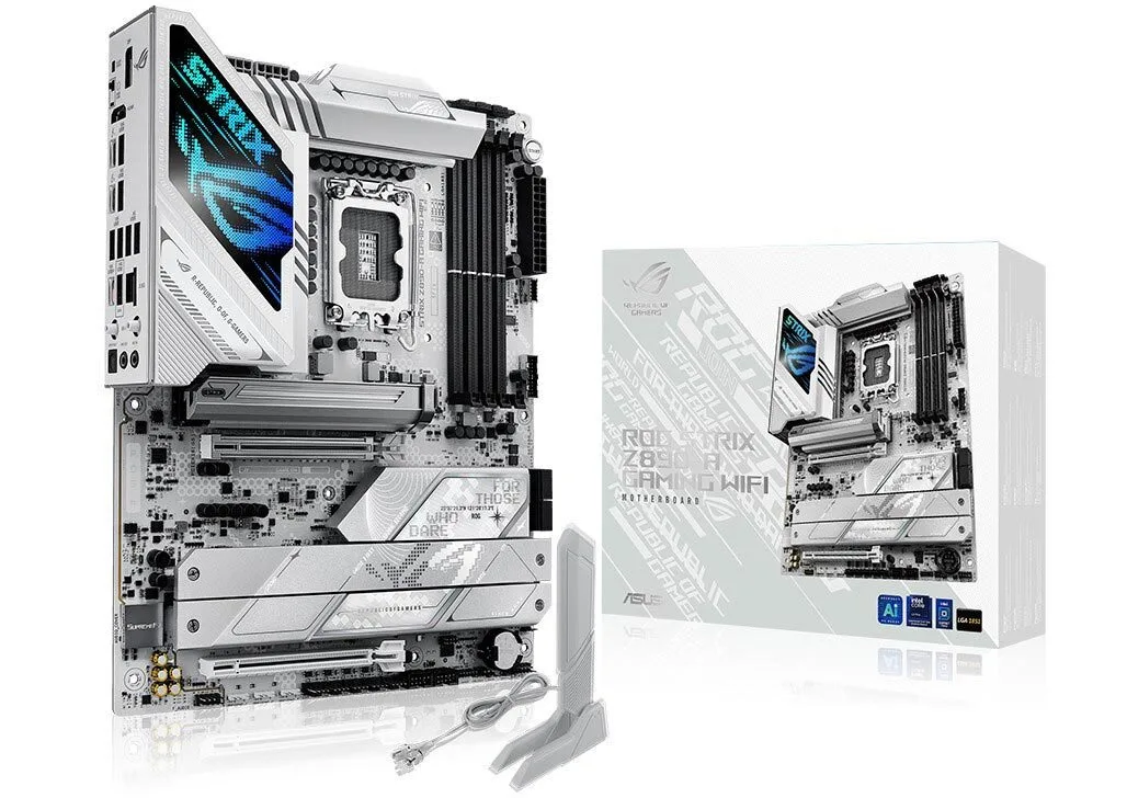 Asus ROG Strix Z890-A Gaming WIFI Motherboard ATX με Intel 1851 Socket 90MB1I90-M0EAY0 - Image 1