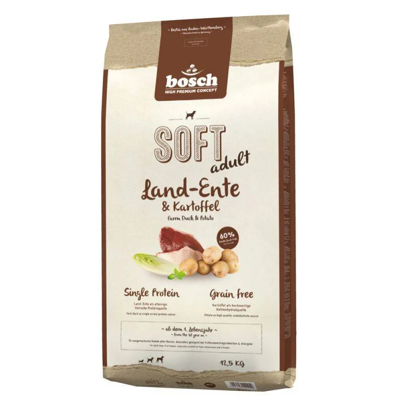 20241031135758_4ace6912 Bosch Petfood Concepts Soft Adult 12.5kg Ξηρά Τροφή χωρίς Σιτηρά & Γλουτένη για Ενήλικους Σκύλους με Πάπια και Πατάτες - Image 1
