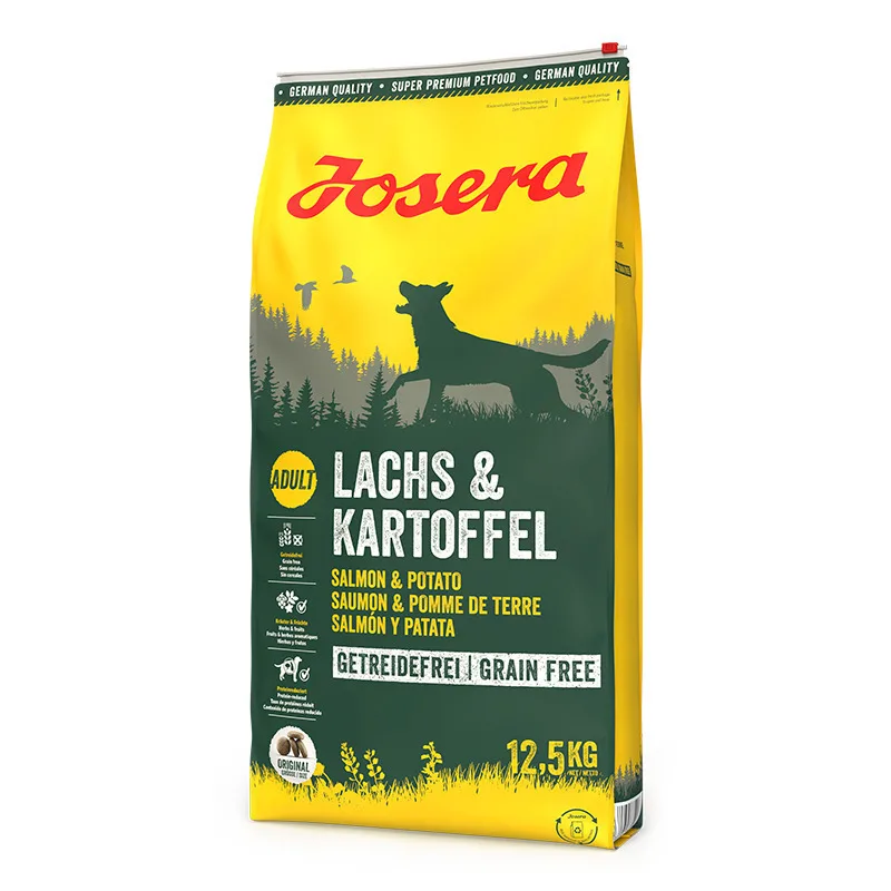 20241031135758_4fc93b1a Josera Potato 12.5kg Ξηρά Τροφή χωρίς Σιτηρά για Ενήλικους Σκύλους με Σολομό και Πατάτες - Image 1