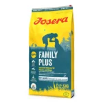 Josera Family Plus 12.5kg Ξηρά Τροφή χωρίς Γλουτένη για Κουτάβια με Τόνο, Σολομό, Κρέας, Πουλερικά και Ρύζι