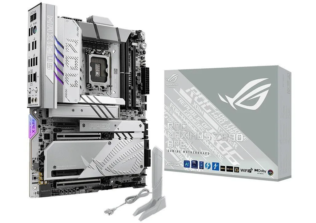 Asus ROG Maximus Z890 Apex Wi-Fi Motherboard ATX με Intel 1851 Socket 90MB1IP0-M0EAY0 - Image 1