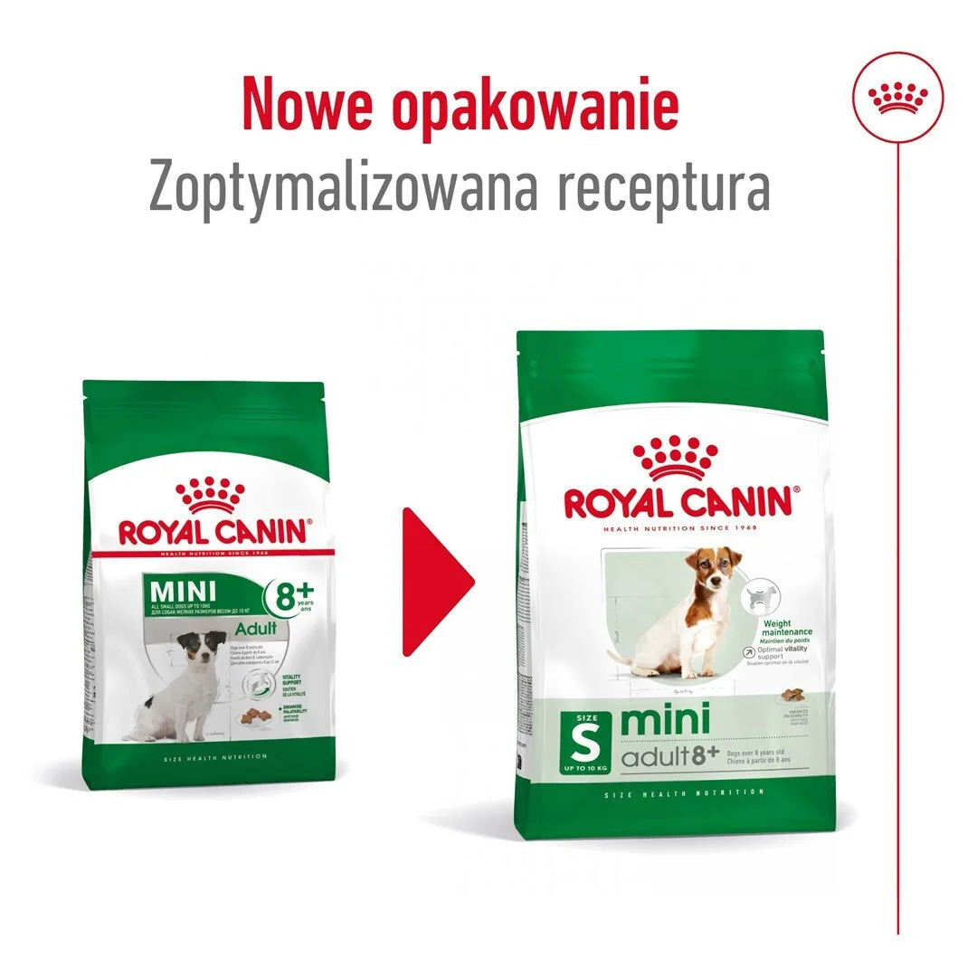 20241031143617_a89da8d2 Royal Canin Mini Adult 8+ 0.8kg Ξηρά Τροφή χωρίς Γλουτένη για Ενήλικους Σκύλους Μικρόσωμων Φυλών με Πουλερικά και Ρύζι - Image 1