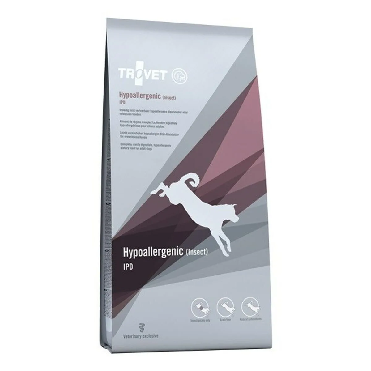 Trovet Hyppallergenic IPD 10kg Ξηρά Τροφή χωρίς Σιτηρά & Γλουτένη για Ενήλικους Σκύλους με Πατάτες - Image 1