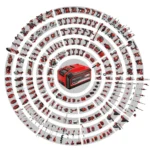 Einhell Te-cd 18/2 Δραπανοκατσάβιδο Μπαταρίας Brushless 18V 2x2Ah