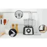 Bosch MCM3PM386 Πολυμίξερ 900W με Κάδο 2.3lt και Κανάτα Μπλέντερ Ασημί