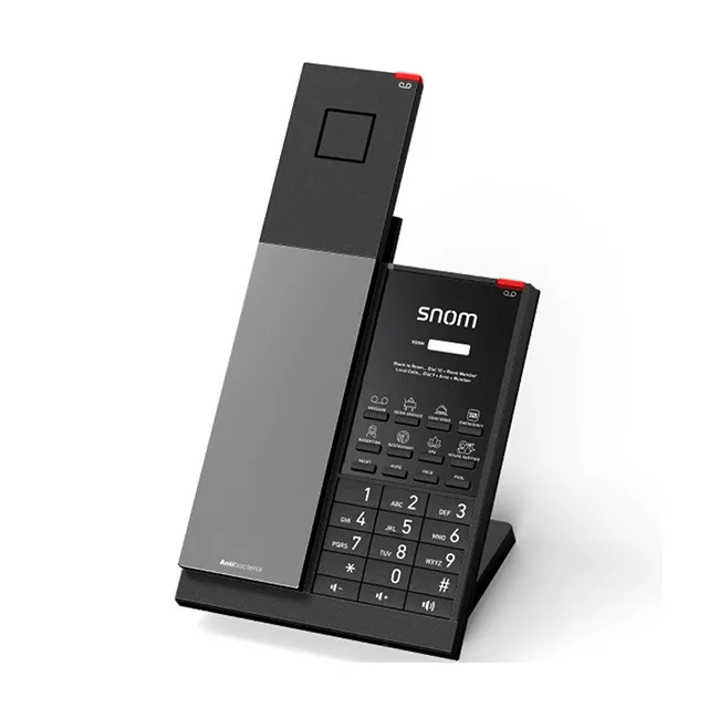 20241104124012_snom_ip_phone_dect_hd351w_7009 Snom HD351W Hotel Phone Ασύρματο Τηλέφωνο IP Μαύρο - Image 1