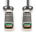 Digitus Καλώδιο Οπτικής Ίνας SFP+ 1m Μαύρο 1τμχ DN-81221