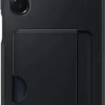 Samsung Back Cover Σιλικόνης / Πλαστικό με Υποδοχή για Κάρτες Μαύρο (Samsung Galaxy A16) EF-OA166TBEGWW