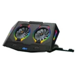 Conceptronic Ergo Cooling Pad για Laptop έως 17" με 2 Ανεμιστήρες και Φωτισμό