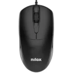 Nilox MOUSB1012 Ενσύρματο Ποντίκι Μαύρο