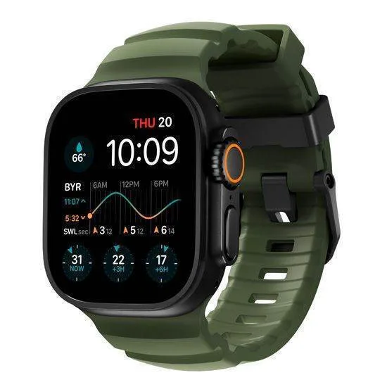 Nomad Rocky Point Sport Λουράκι Πράσινο (Apple Watch 44/45/46mm/Ultra 49mm) - Image 1