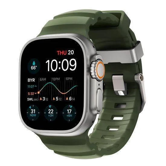20241107124953_nomad_rocky_point_sport_louraki_prasino_apple_watch_42_44_45mm_ultra_49mm Nomad Rocky Point Sport Λουράκι Πράσινο (Apple Watch 44/45/46mm/Ultra 49mm) - Image 1