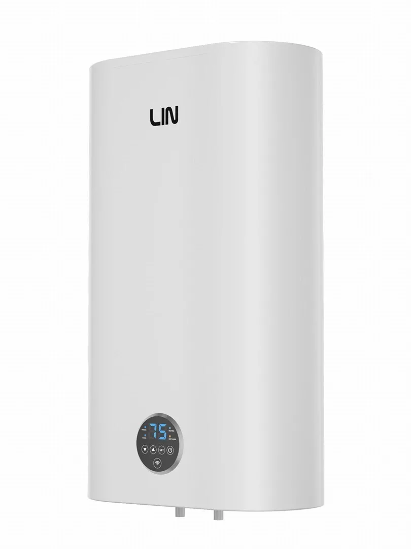 20241108133200_f45ee7f9 Lin Ηλεκτρομπόιλερ 80lt Glass Κάθετο 2kW με Wi-Fi - Image 1