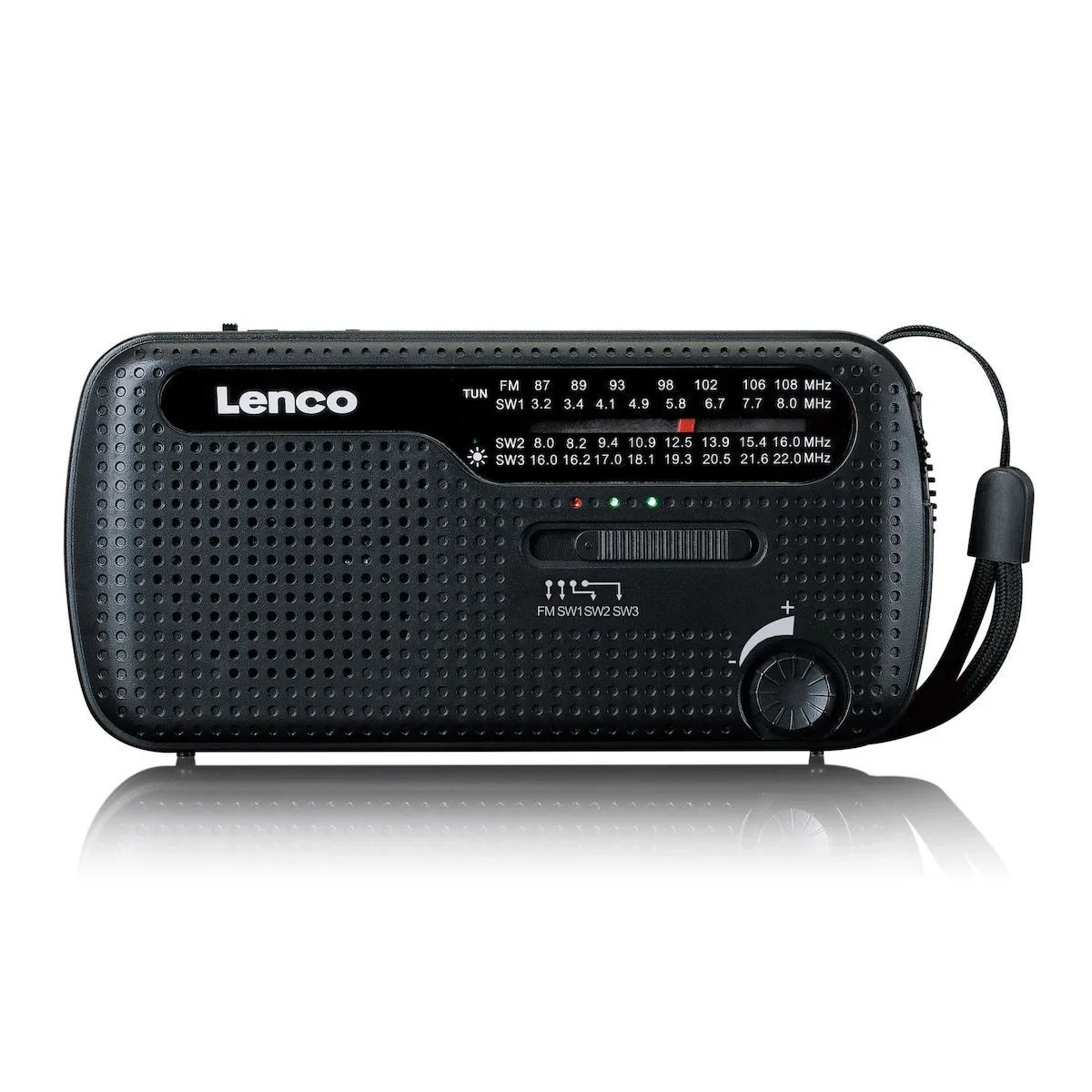 20241108165456_lenco_mcr_113bk_epitrapezio_radiofono_iliako_mayro Lenco MCR-113BK Επιτραπέζιο Ραδιόφωνο Ηλιακό Μαύρο - Image 1