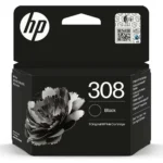 HP 308 Γνήσιο Μελάνι Εκτυπωτή InkJet Μαύρο (7FP21UE)