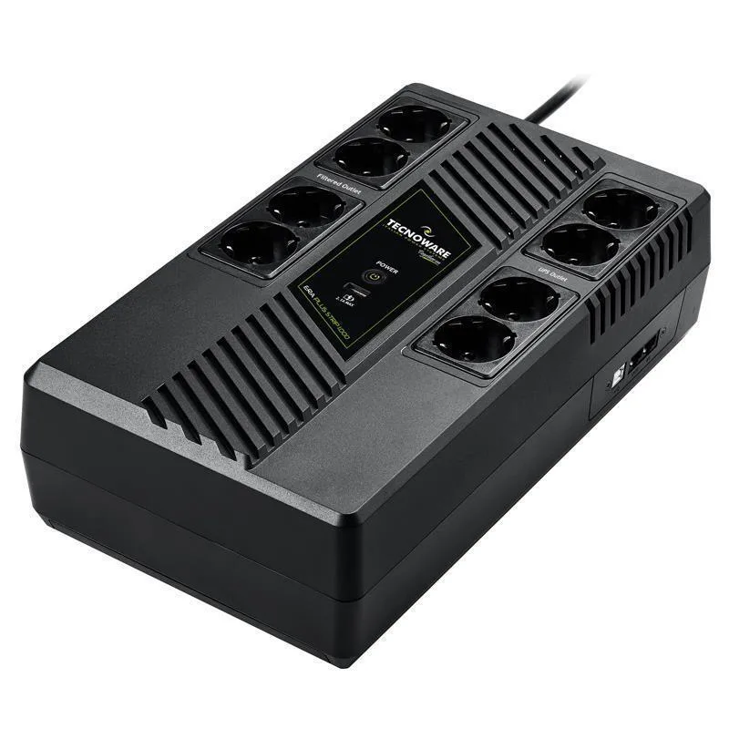 Tecnoware Tecnoware UPS Line-Interactive 1000VA 700W με 8 Schuko Πρίζες - Image 1