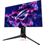 Asus ROG Swift PG27AQDP OLED HDR Monitor 26.5" QHD 2560x1440 με Χρόνο Απόκρισης 0.03ms GTG