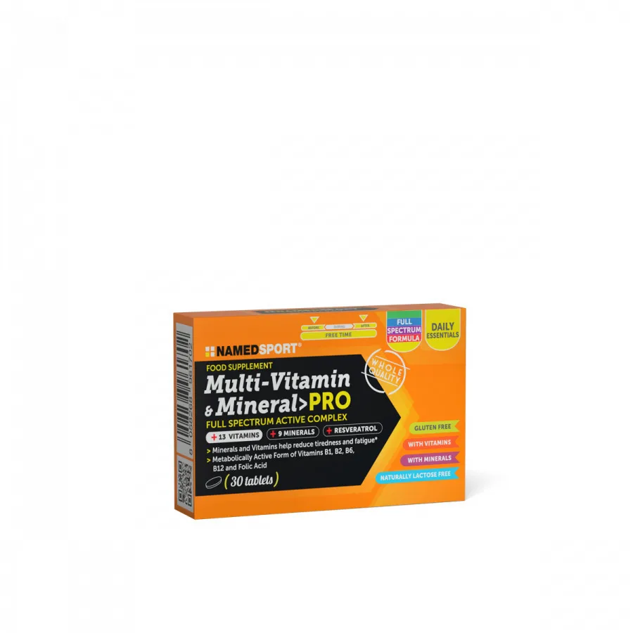 20241112135950_named_sport_multi_vitamin_mineral_pro_polyvitamini_gia_energeia_enischysi_tou_anosopoiitikou_30_tampletes Named Sport Multi-Vitamin & Mineral Pro Πολυβιταμίνη για Ενέργεια & Ενίσχυση του Ανοσοποιητικού 80mg 30 ταμπλέτες - Image 1