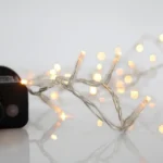 Σειρα 100 Led 3mm 31v Μετασχηματιστη 8 Προγραμματα & Μνημη Διαφανο Καλωδιο Θερμο Λευκο Led Ανα 5cm Προεκταση Παροχης 3m Ιρ44