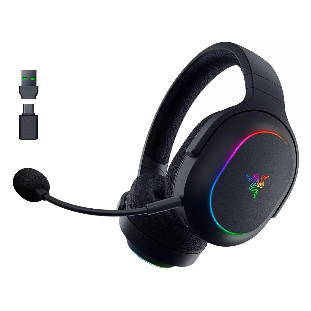 Razer Barracuda X Chroma Ασύρματο Over Ear Gaming Headset με σύνδεση Bluetooth / USB - Image 1