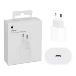 Apple Φορτιστής Χωρίς Καλώδιο με Θύρα USB-C 20W Λευκός (Power Adapter MUVV3ZM/A)