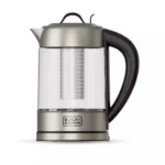 Black & Decker Βραστήρας 1.7lt 2200W Ασημί ES9580110B