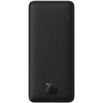 Baseus Airpow Power Bank 20000mAh 20W με Θύρα USB-A και Θύρα USB-C Μαύρο