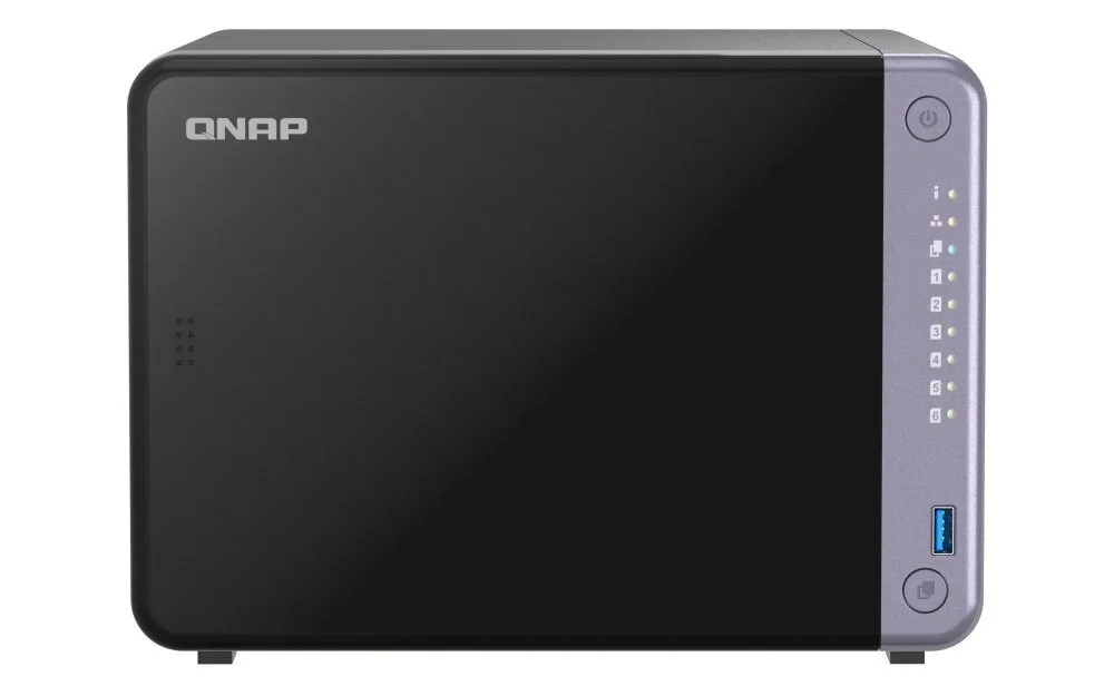 QNap TS-632X NAS Tower με 6 θέσεις για SSD και 2 θύρες Ethernet - Image 1