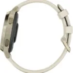 Garmin Lily 2 Aluminium 35mm Αδιάβροχο Smartwatch με Παλμογράφο (Gold/Bone)