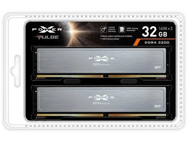 20241114142806_dbb2bb90 Silicon Power XPower Pulse DDR4 32GB RAM με 2x16GB Modules και Ταχύτητα 3200 για Desktop SP032GXLZU320BDI - Image 1