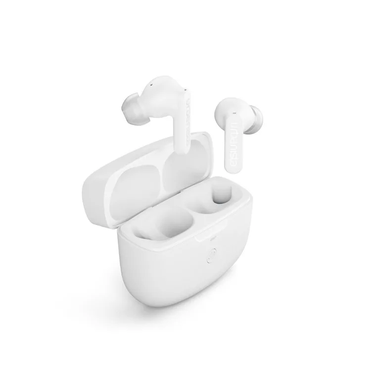 Urbanista Atlanta In-ear Bluetooth Handsfree Ακουστικά με Αντοχή στον Ιδρώτα και Θήκη Φόρτισης Pure White - Image 1