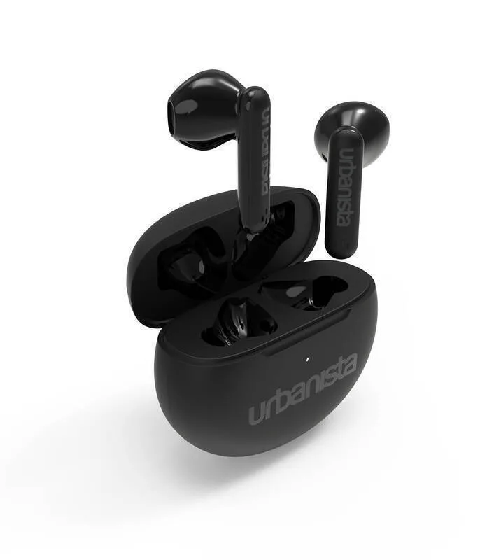 Urbanista Austin Earbud Bluetooth Handsfree Ακουστικά με Αντοχή στον Ιδρώτα και Θήκη Φόρτισης Midnight Black - Image 1