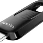 Sandisk Ultra Slider 64GB USB 3.2 Stick με σύνδεση USB-C Μαύρο