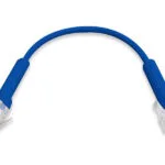 Ubiquiti U/UTP Cat.6 Καλώδιο Δικτύου Ethernet 0.1m Μαύρο 1τμχ U-Cable-PATCH-RJ45-BL