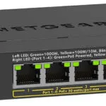 NetGear GS305P-300EUS Managed L3 PoE Switch με 4 Θύρες Gigabit (1Gbps) Ethernet