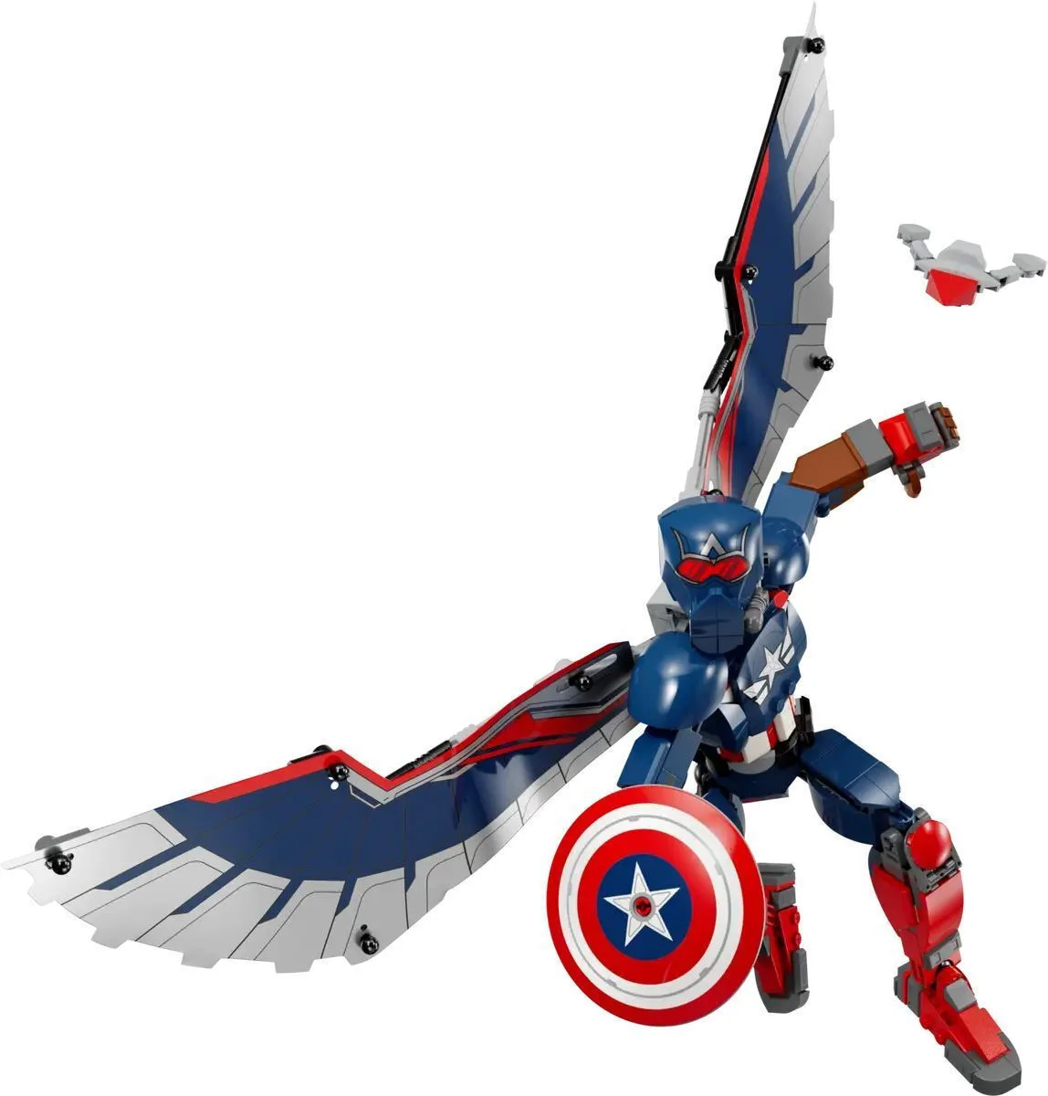 20241119093530_d3327c90 LEGO Marvel New Captain America για 8+ Ετών 359τμχ 76296 - Image 1