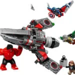 LEGO Marvel Captain America Vs Red Hulk Battle για 8+ Ετών 223τμχ 76292