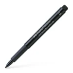 Faber-Castell Pitt Artist Pen Μαρκαδόροι Σχεδίου Μαύροι 1.5mm Σετ 4τμχ