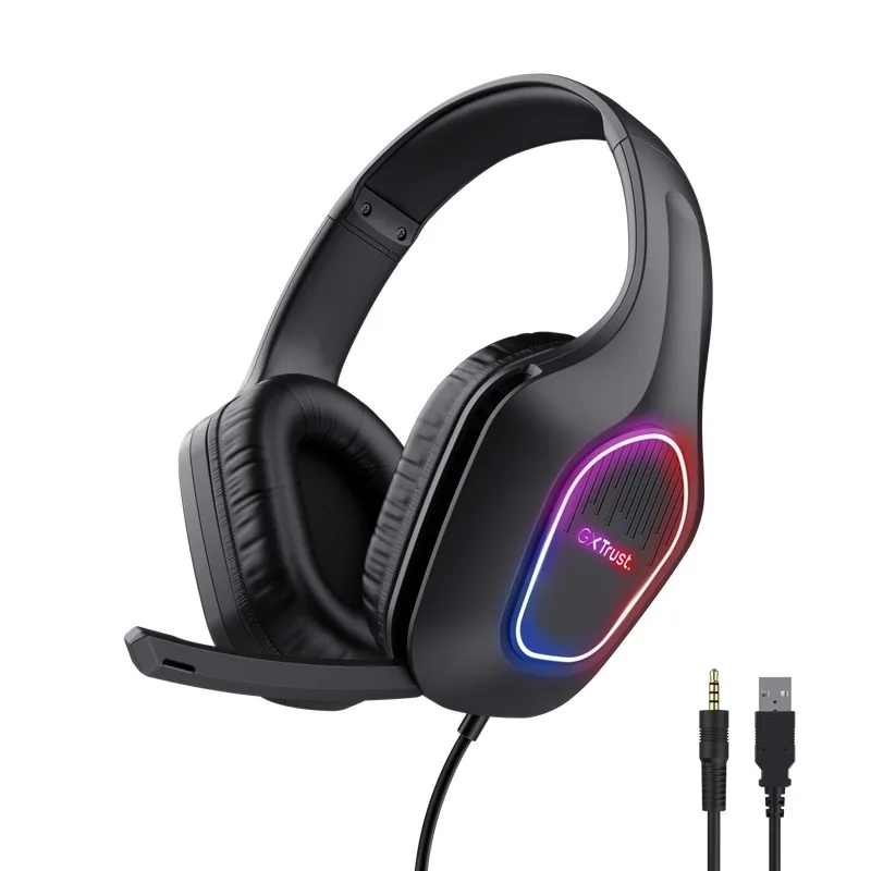 Trust GXT 416 Zirox Ασύρματο Over Ear Gaming Headset με σύνδεση 3.5mm / USB - Image 1
